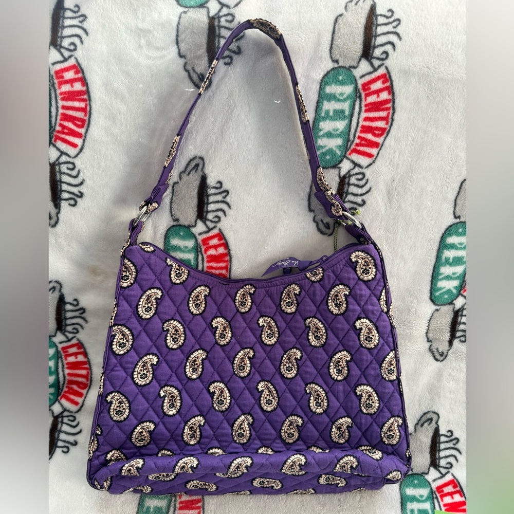 Vera Bradley Simply Violet Purse and Wallet Set - Picture 2 of 15